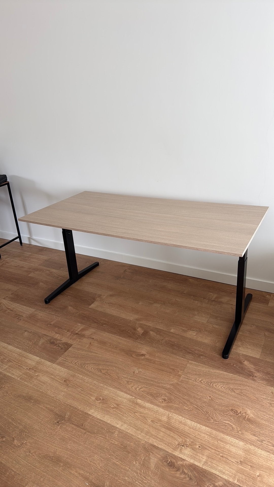Ahrend Balance bureau 160x80 – hoogte verstelbaar – z.g.a.n., 160 cm, Spaanplaat of MDF, In hoogte verstelbaar, Ophalen of Verzenden