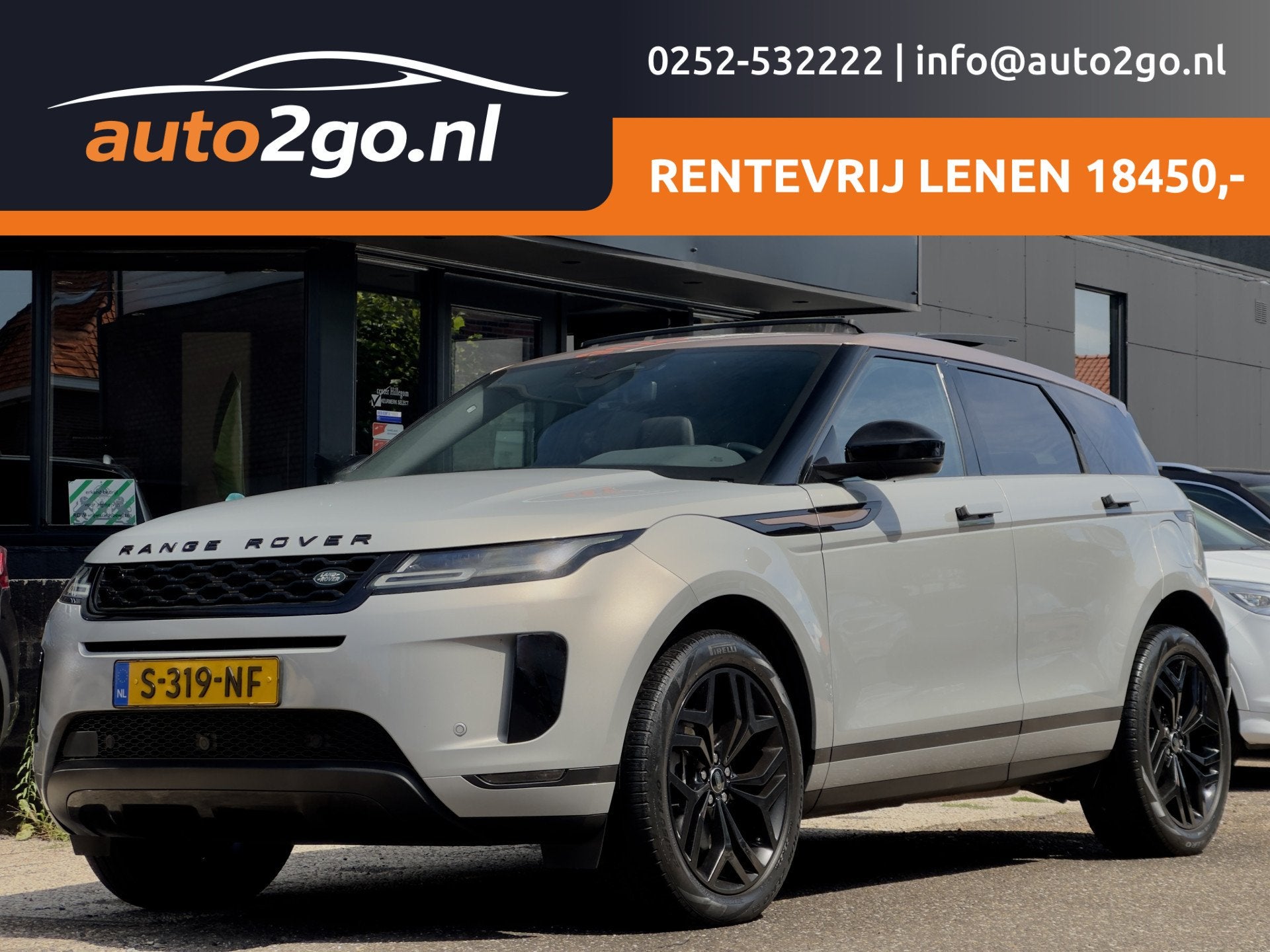 Land Rover Range Rover Evoque 1.5 P300e AWD AUT8 R-DYNAMIC S, Auto's, Land Rover, Automaat, 2092 kg, Vierwielaandrijving, 147 €/maand