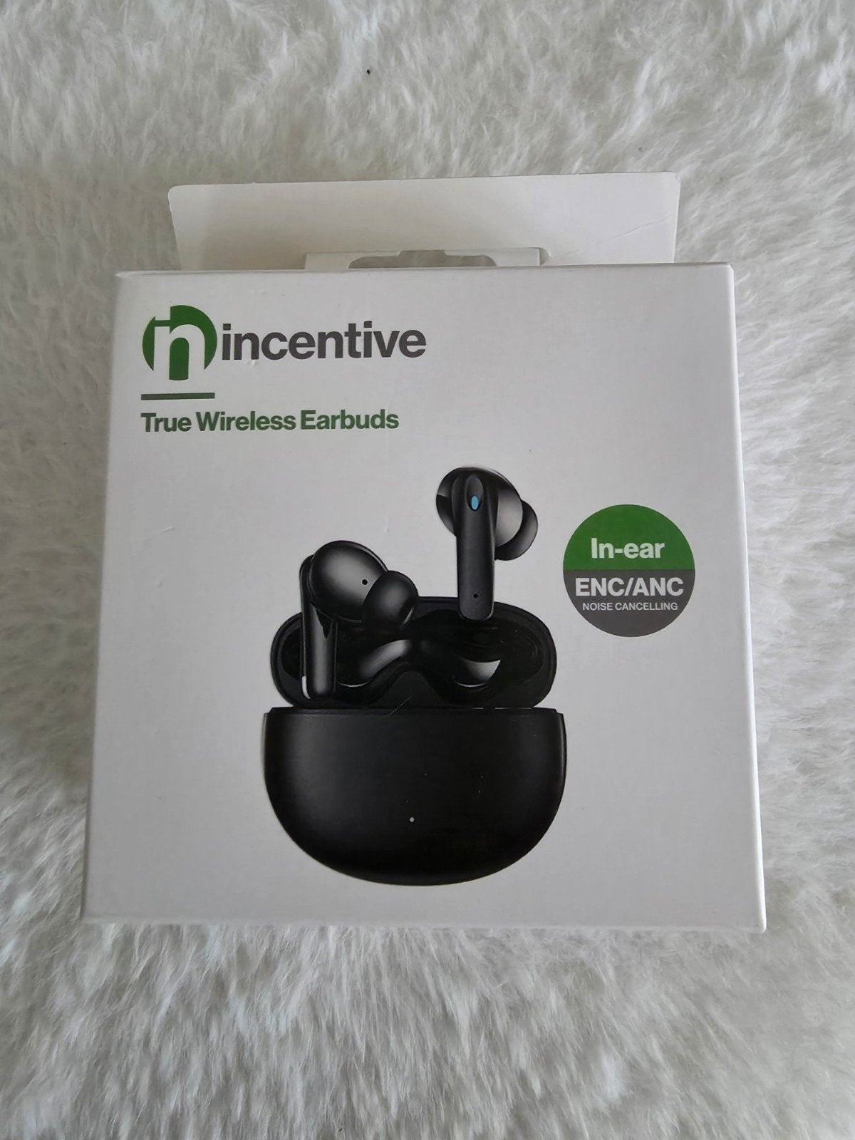 Nieuwe Incentive True Wireless Earbuds (VT-24), In-ear, Draadloos, Nieuw, Zwart