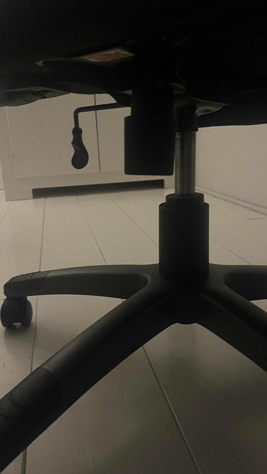 3 bureaustoelen, Ophalen, Zo goed als nieuw, Zwart
