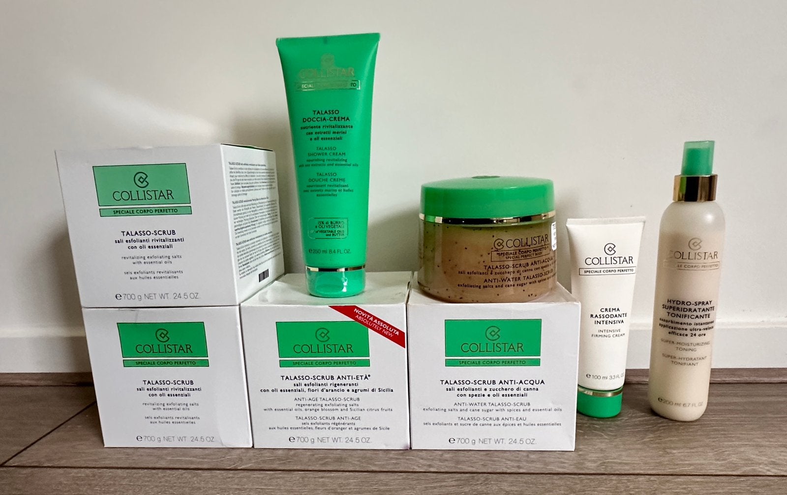 Nieuwe set Body producten van Collistar - oa Talasso Scrub, Ophalen of Verzenden, Nieuw