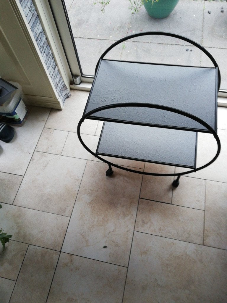 Serveer wagen afm. 63x48x37, Huis en Inrichting, Ophalen, Rechthoekig, Minder dan 55 cm, 60 cm of meer