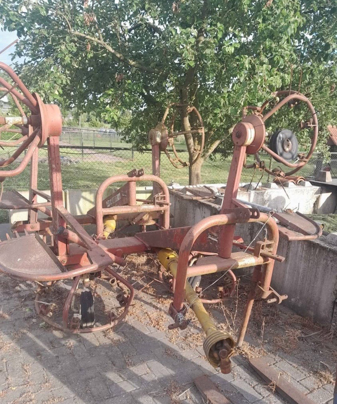 2 pz schudders, Ophalen, Hout, Containerberging