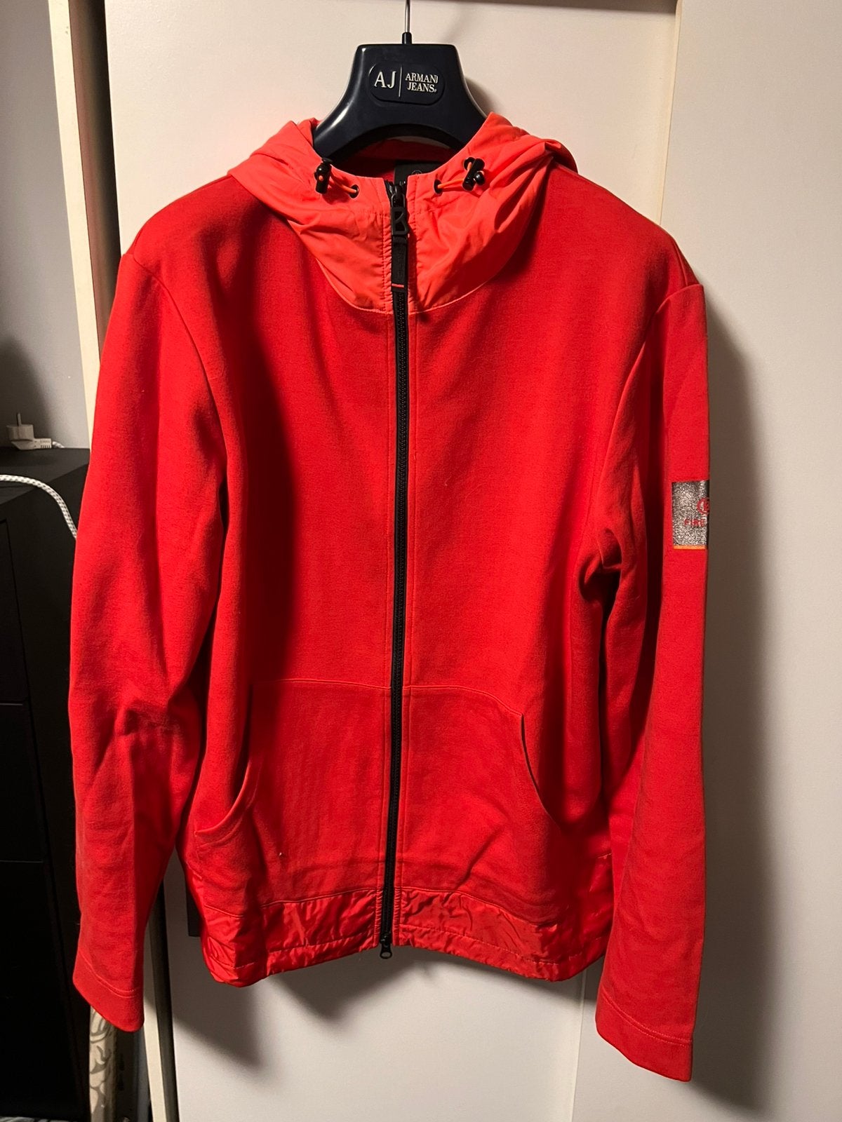 Bogner Fire & Ice Sweatvest Hoodie Rood Oranje Maat L, Maat 52/54 (L), Ophalen of Verzenden, Bogner, Gedragen