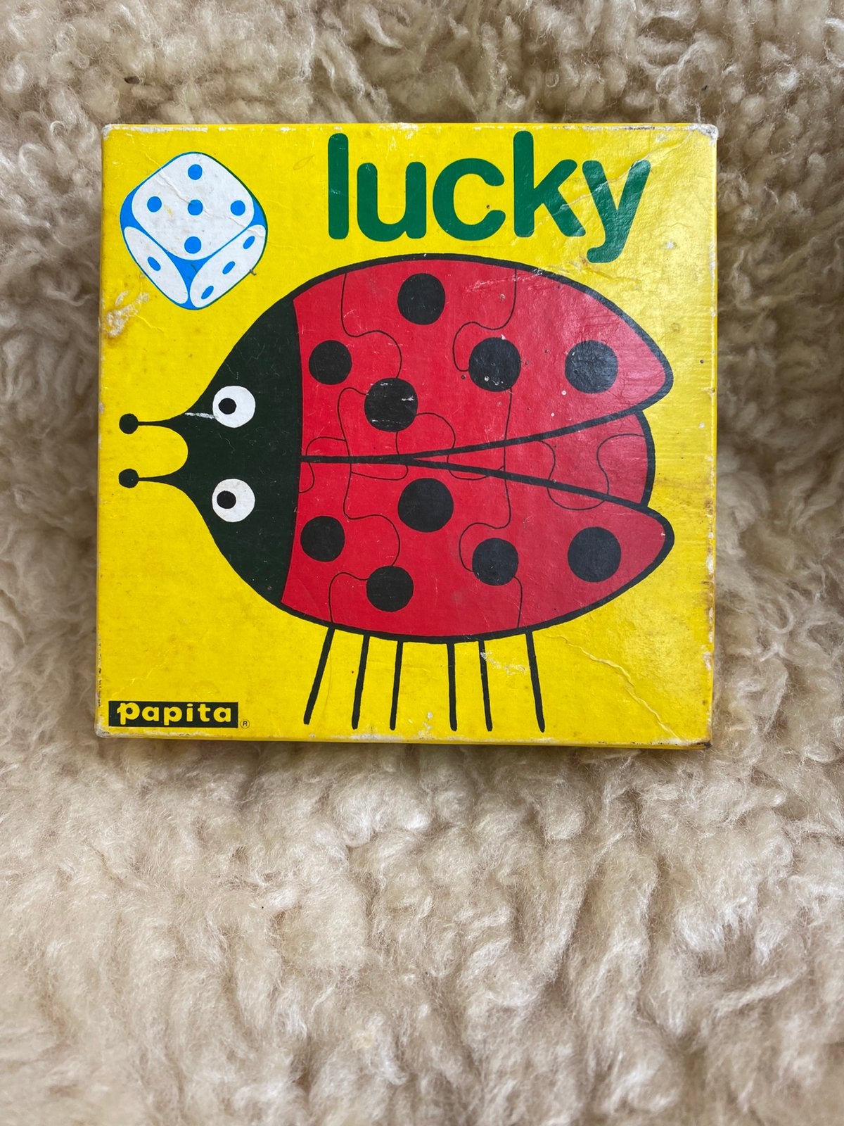 Vintage spel Lucky uit de jaren ‘70, Hobby en Vrije tijd, Ophalen of Verzenden, Zo goed als nieuw