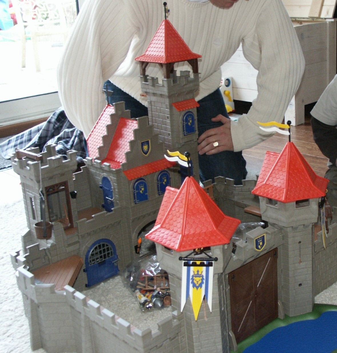 Playmobil Ridderkasteel met accessoires, Ophalen, Gebruikt, Complete set