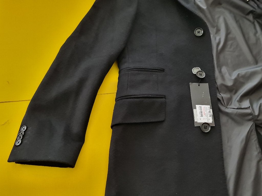 Nieuw Corneliani mantel met Zwarte kleur maat 48, Kleding | Heren, Ophalen, Corneliani, Maat 48/50 (M), Zwart