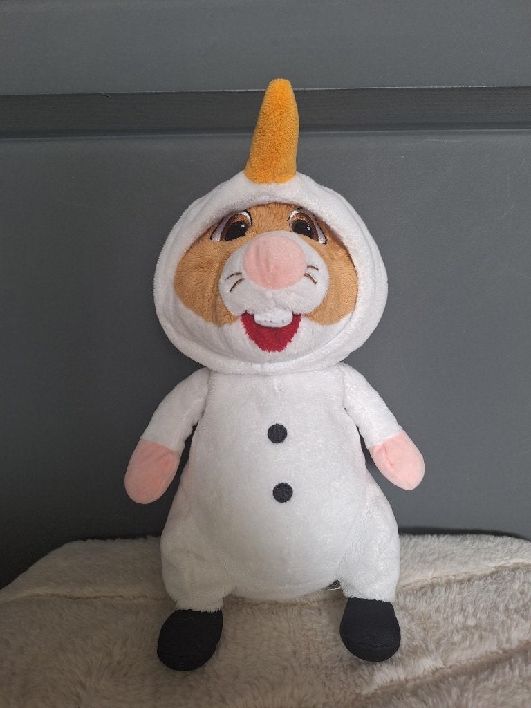 AH hamster sneeuwpop met wortel, Albert Heijn, Overige typen, Ophalen of Verzenden, Zo goed als nieuw