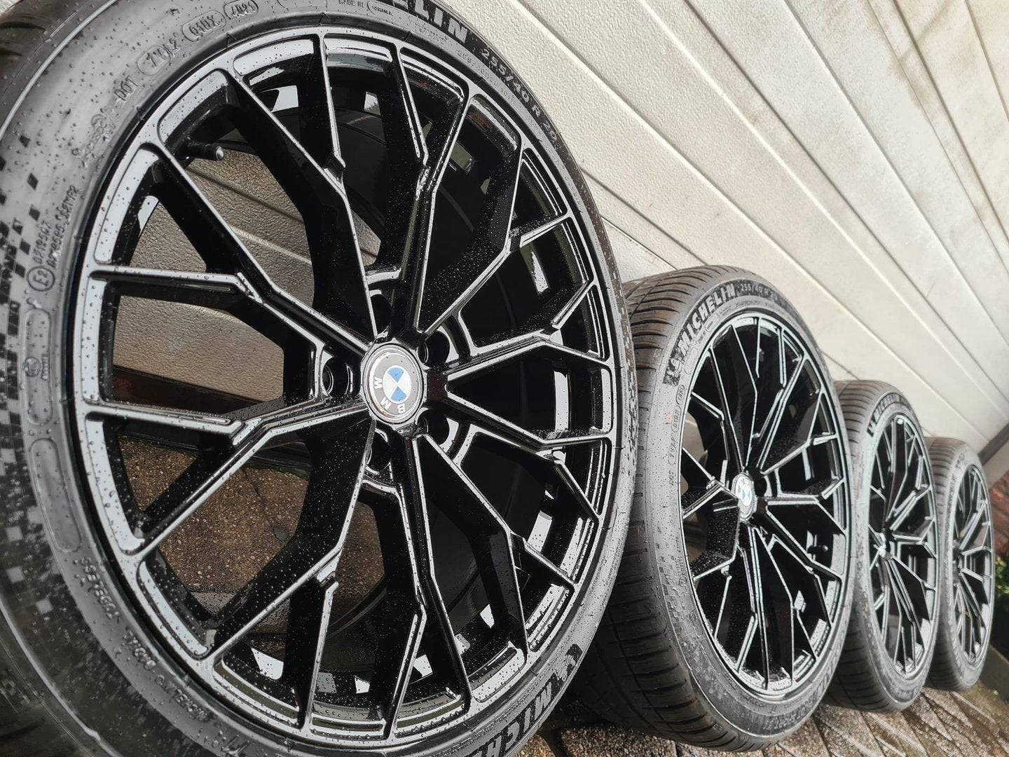 20" BMW 5GT 7 5 serie F01 F02 F10 F11 velgen Michelin banden, 255 mm, -, -, Banden en Velgen