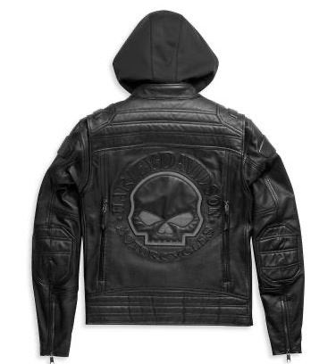 Harley Davidson Leren Jas Maat L, Motoren, Ophalen, Tweedehands, Heren, Jas | leer