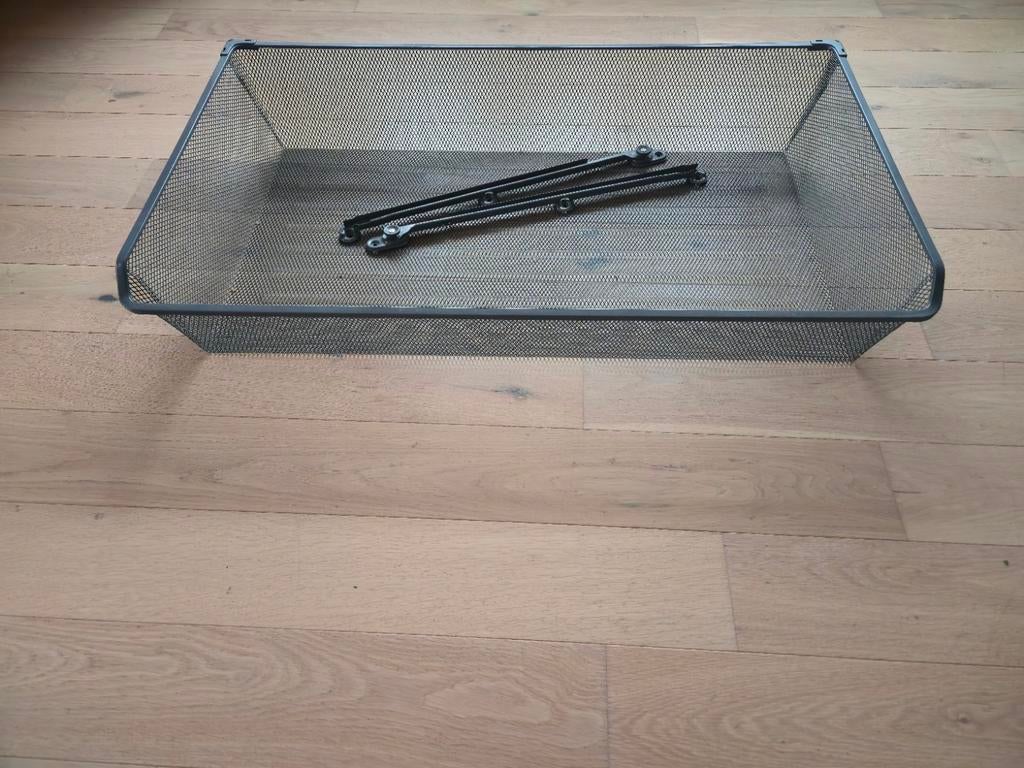 IKEA KOMPLEMENT draadmand 100x58 cm grijs, Ophalen, Zo goed als nieuw