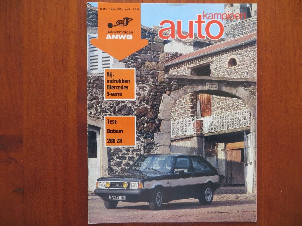 Autokampioen 43 1979 Datsun 280 SX 2+2, S-Klasse, Delta, Ophalen of Verzenden, Nieuw, Mercedes