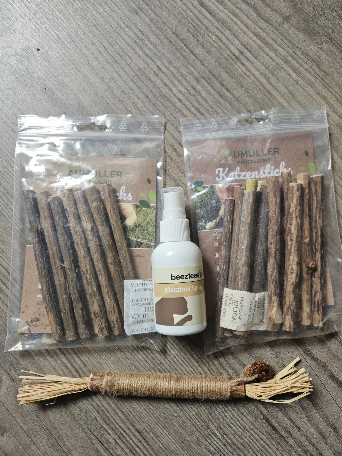 Aumüller Matatabi sticks / Beeztees matatabi spray, Ophalen of Verzenden, Nieuw