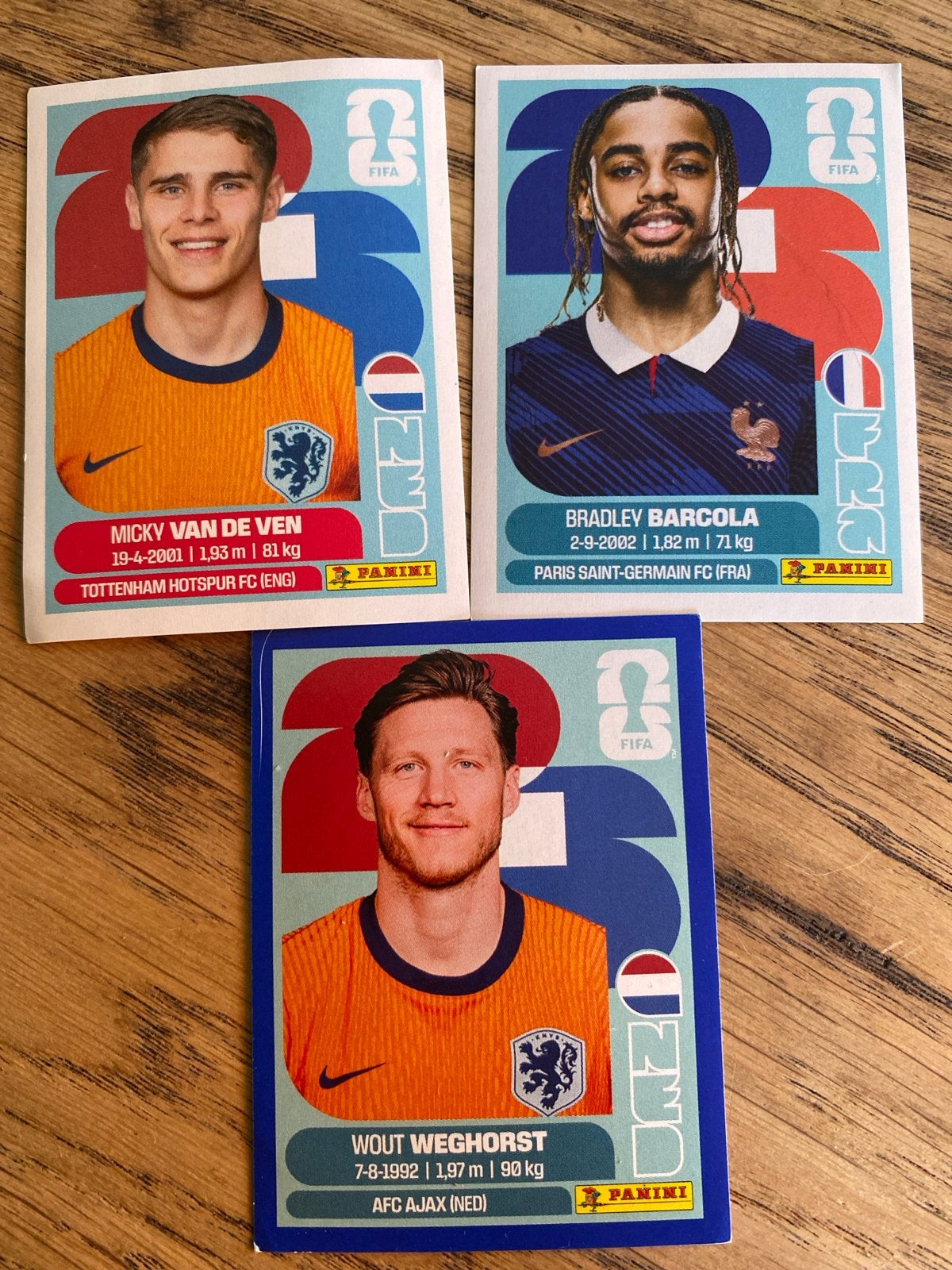 WK Panini 2026 Stickers dubbelen zie lijst hieronder, Ophalen of Verzenden, Nieuw, Meerdere plaatjes