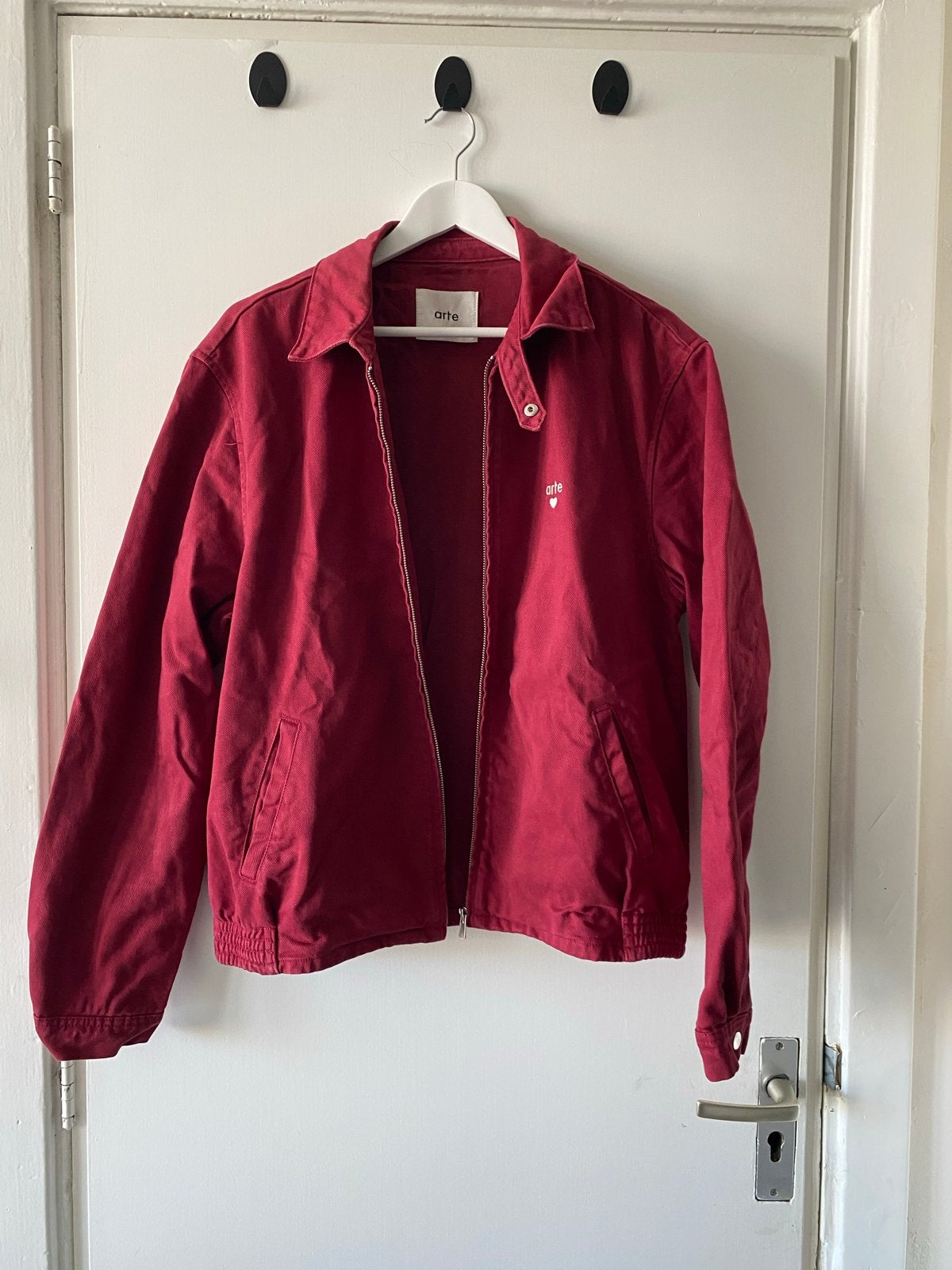 Arte Antwerp - rood jack, zo goed als nieuw, Ophalen of Verzenden, Zo goed als nieuw, Maat 52/54 (L), Rood