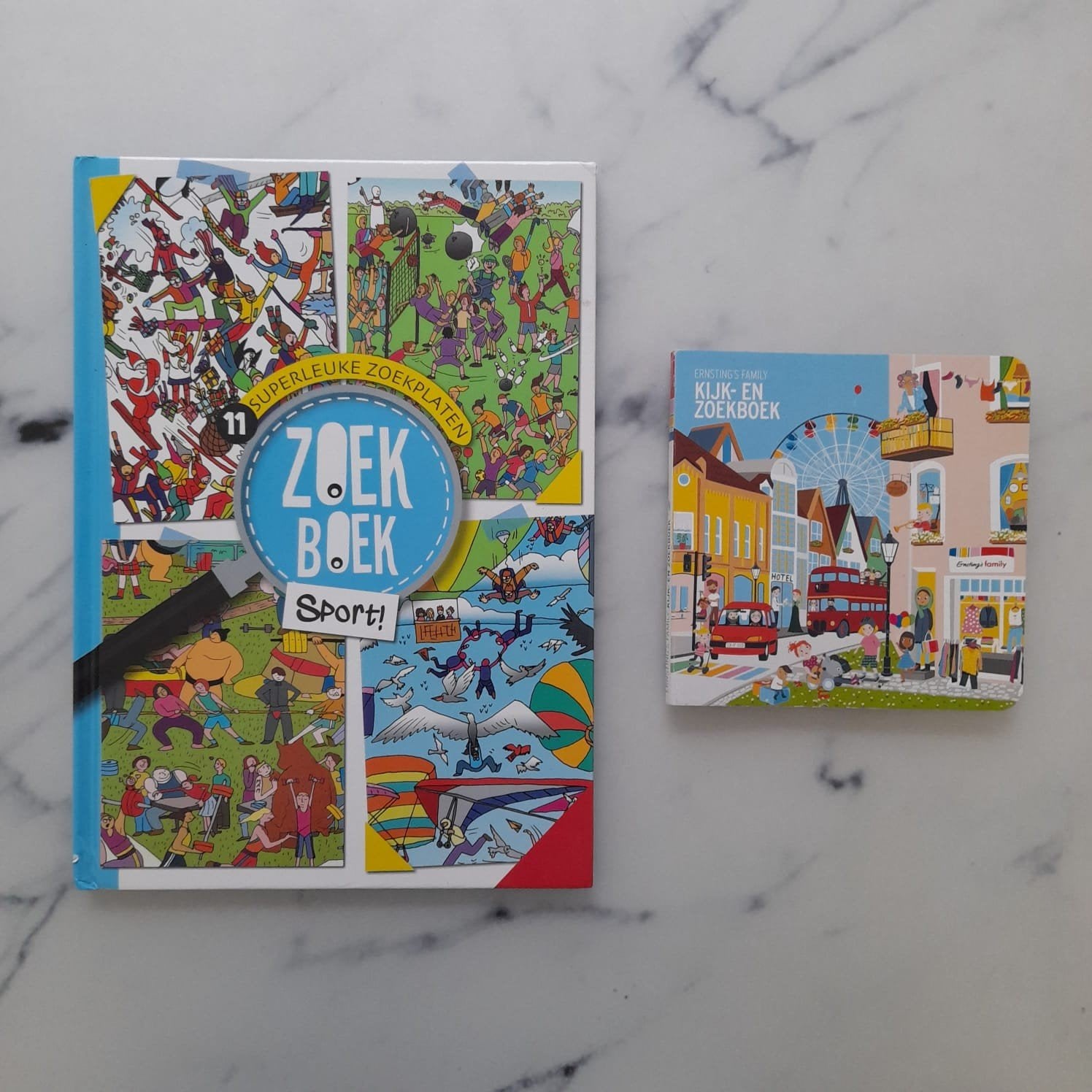 Zoekboek Sport! & Ernsting's Family Kijk- en Zoekboek, Ophalen of Verzenden, Gelezen, Non-fictie