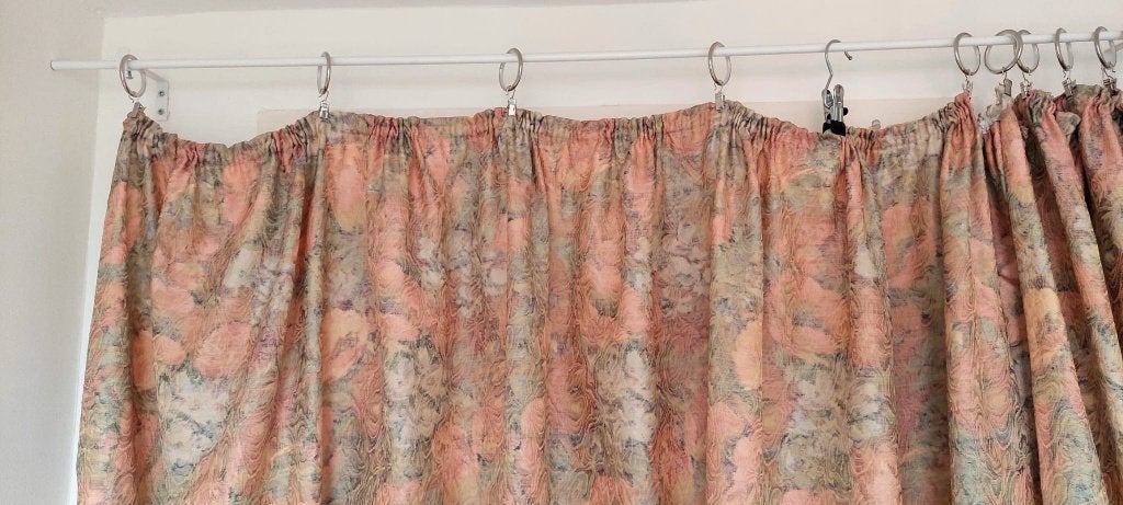 2 Vintage gordijnen Shabby Chic granny style 180 x 195 cm, Huis en Inrichting, Overige materialen, Eu, Overige merken, 180 cm