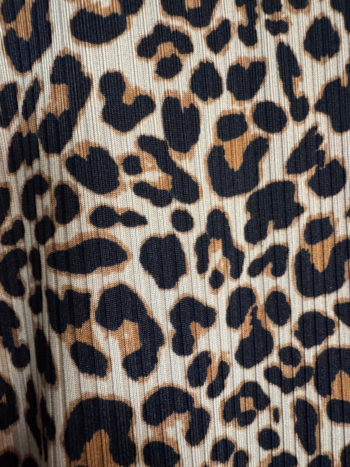 PANTERPRINT BROEK MAAT S €2,50, Bruin, Ophalen of Verzenden, Zo goed als nieuw, Maat 36 (S)