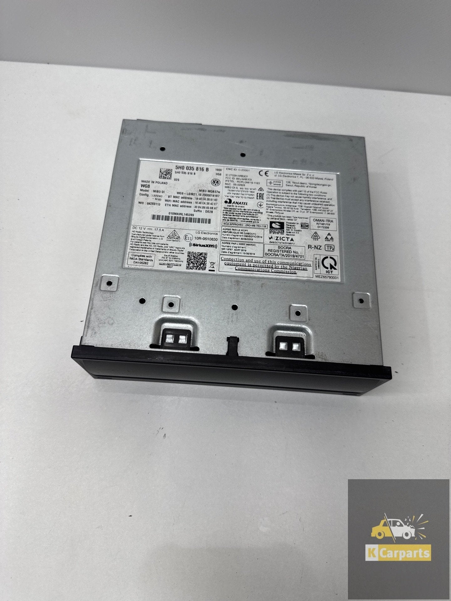 Volkswagen Golf 8 VIII 5H Navigatie Module MIB3 WiFi WG8 5H0, Info@fabrikant.eu, Ophalen of Verzenden, Fabrikant BV, Gebruikt