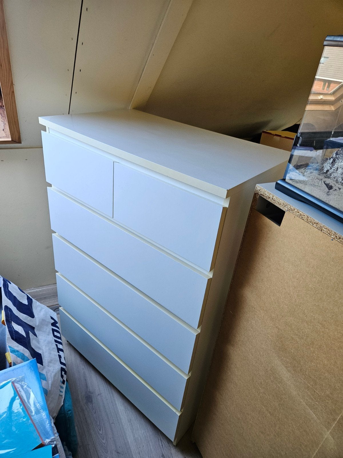 ikea malm kasten 3x (6 lades) wit en zwart, Ophalen, 25 tot 50 cm, 50 tot 100 cm, Minder dan 100 cm