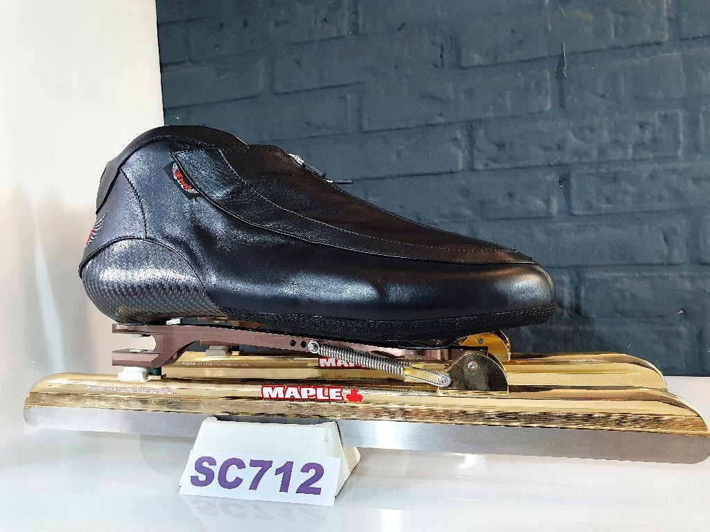 Evo Helium Maple Comet Klap Schaats Klapschaatsen Maat 47, Klapschaats, Verzenden, Nieuw, Maple