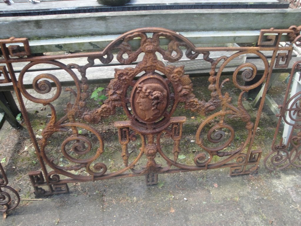 prachtig antiek hekwerk exclusief, Ophalen, Nieuw, IJzer, Sierhekwerk