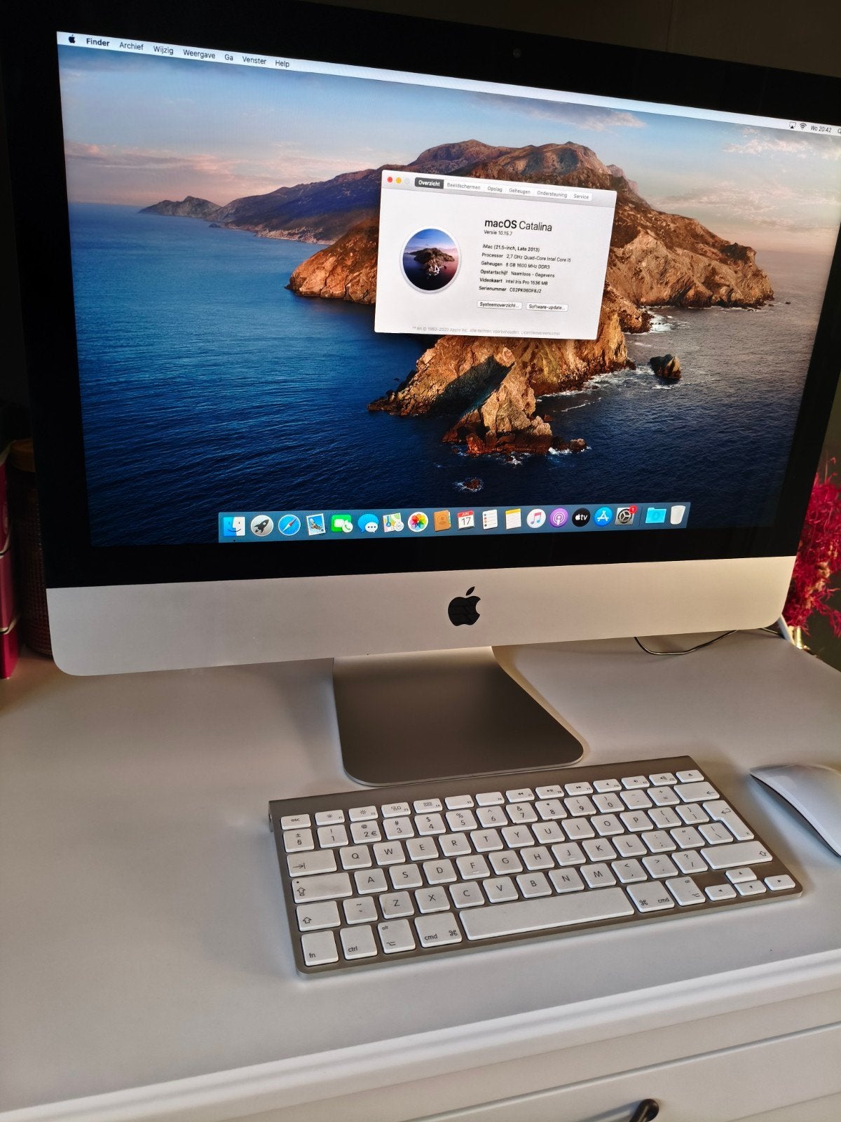 Apple iMac 21.5-inch (Late 2013) - 8GB RAM, 1TB HDD, Computers en Software, Apple Desktops, Gebruikt, 2 tot 3 Ghz, IMac, Ophalen of Verzenden