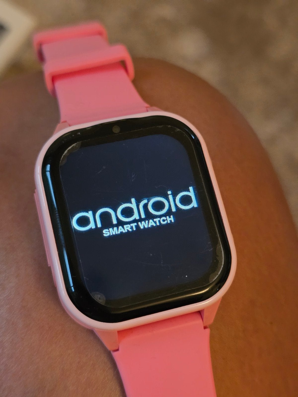 Roze Android Kids Smartwatch - Perfect werkend, Gebruikt, Ophalen of Verzenden, Roze, Android
