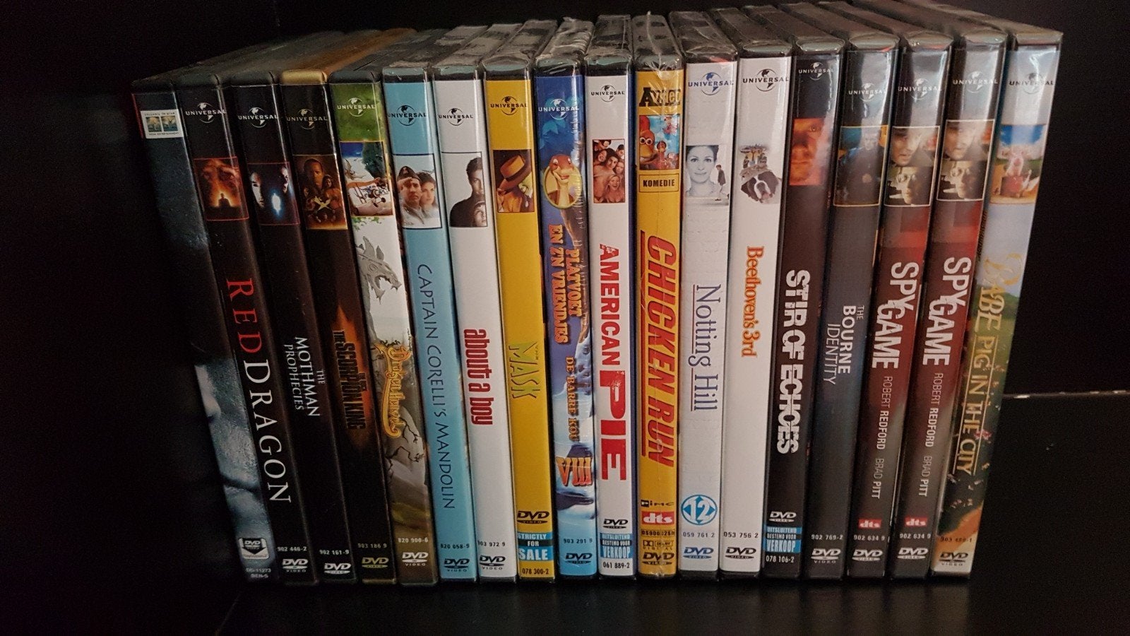 18 DVD Films. 37 lege DvD beschermhoezen., Cd's en Dvd's, Ophalen of Verzenden
