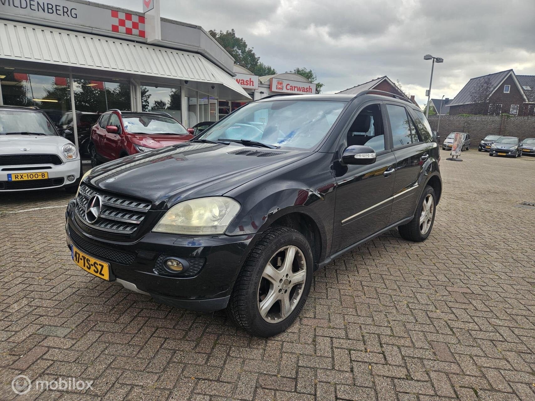 Mercedes M-klasse 350, Auto's, Automaat, Gebruikt, Zwart, Vierwielaandrijving