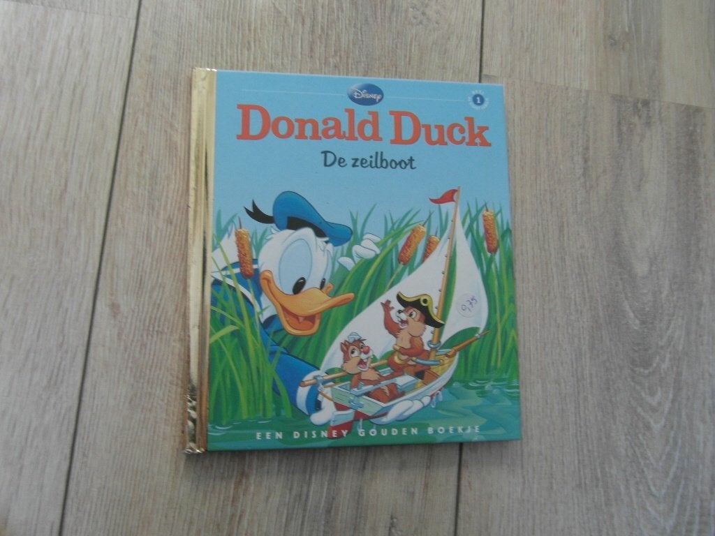 Donald Duck - De Zeilboot - Gouden Boekje, Ophalen of Verzenden, Zo goed als nieuw, Fictie algemeen, Gouden boekje