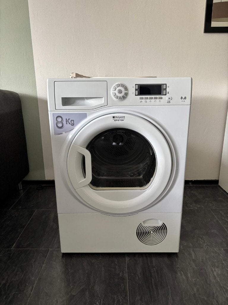Hotpoint-Ariston Wasdroger 8kg, Witgoed en Apparatuur, Wasdrogers, Ophalen, Wolprogramma, 6 tot 8 kg, Gebruikt