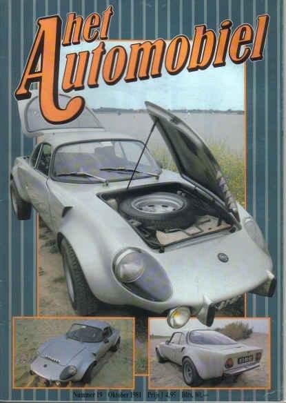 Automobiel 19 1981 : Matra Djet - Lamborghini - Hudson, Ophalen of Verzenden, Gelezen, Algemeen