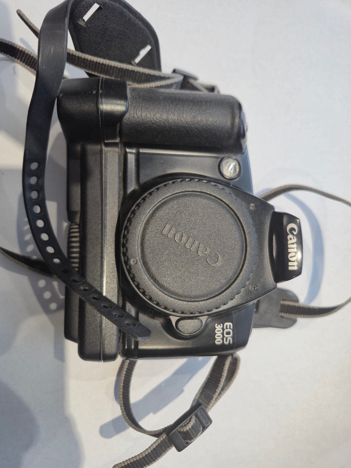 Canon Analoog EOS 3000 Body met Battery Pack BP-8, Ophalen of Verzenden, Gebruikt, Spiegelreflex, Canon