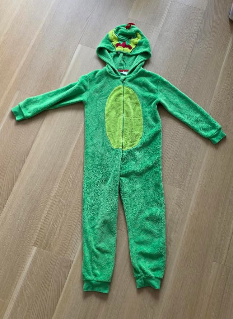 Efteling Draak Pyjama/Onesie Maat 128/134, Ophalen, Nacht- of Onderkleding, Jongen of Meisje, Efteling