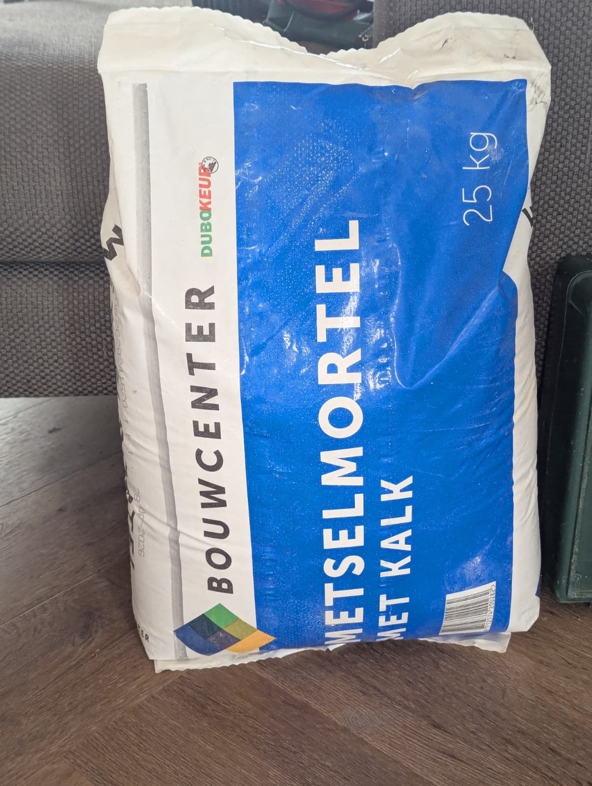 Metselmortel met kalk, 25kg zak - Gratis af te halen, Ophalen, Overige typen, Nieuw, Minder dan 20 cm