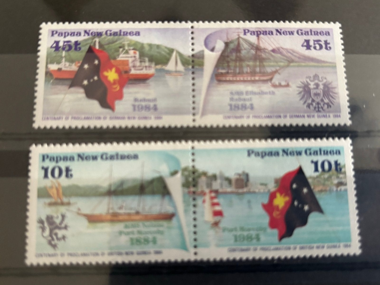Schepen, Papoea nieuw Guinea 1984, Postzegels en Munten, Ophalen of Verzenden, Postfris