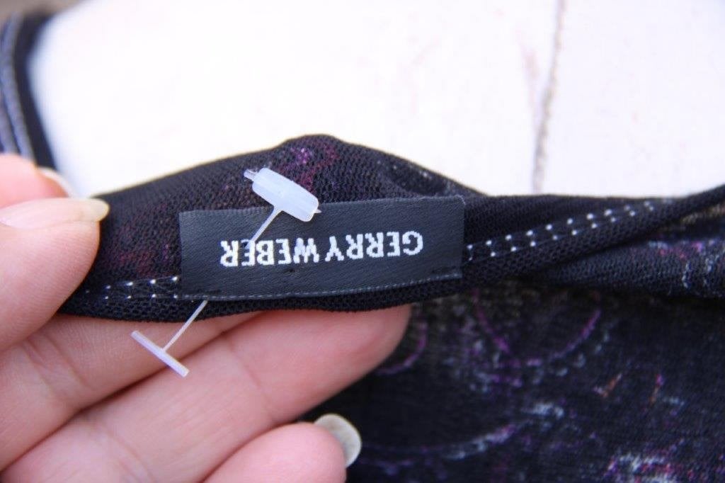 Tuniek zwart/ fuschia Gerry Weber mt L Vaste prijs, Zwart, Maat 42/44 (L), Ophalen of Verzenden, Zo goed als nieuw