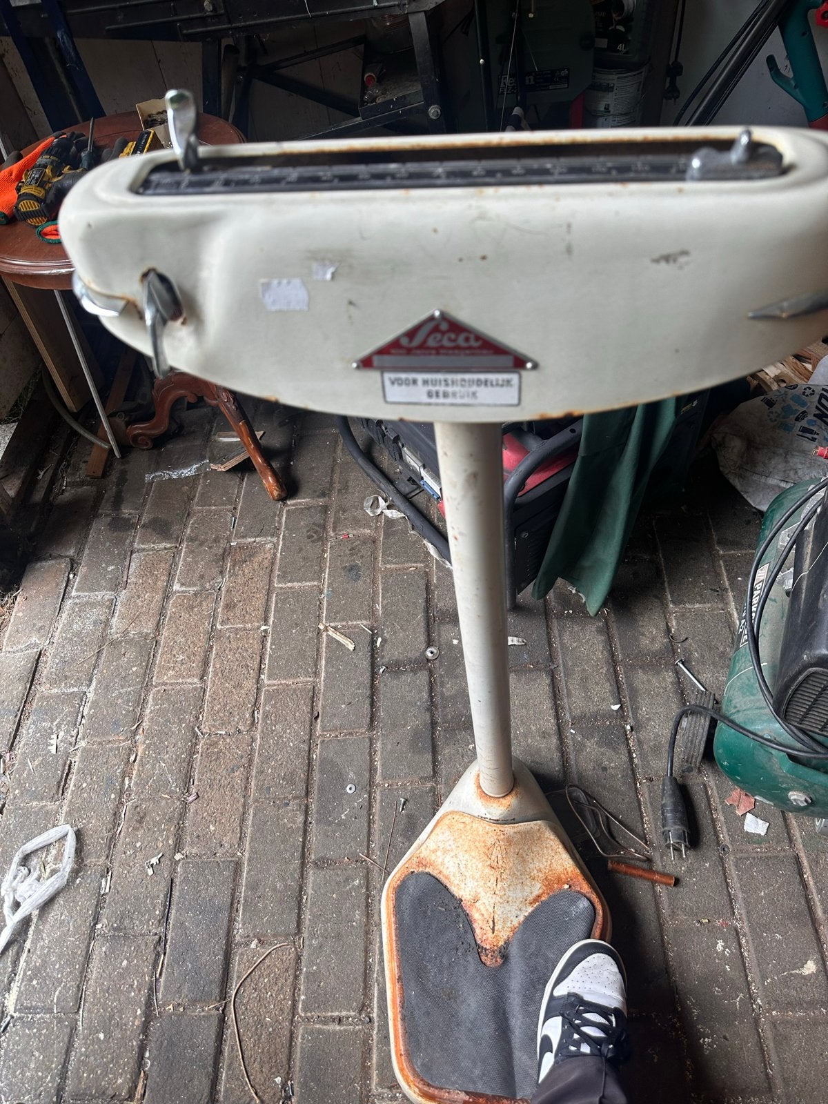 Vintage Seca personenweegschaal - Voor huishoudelijk gebruik, Ophalen