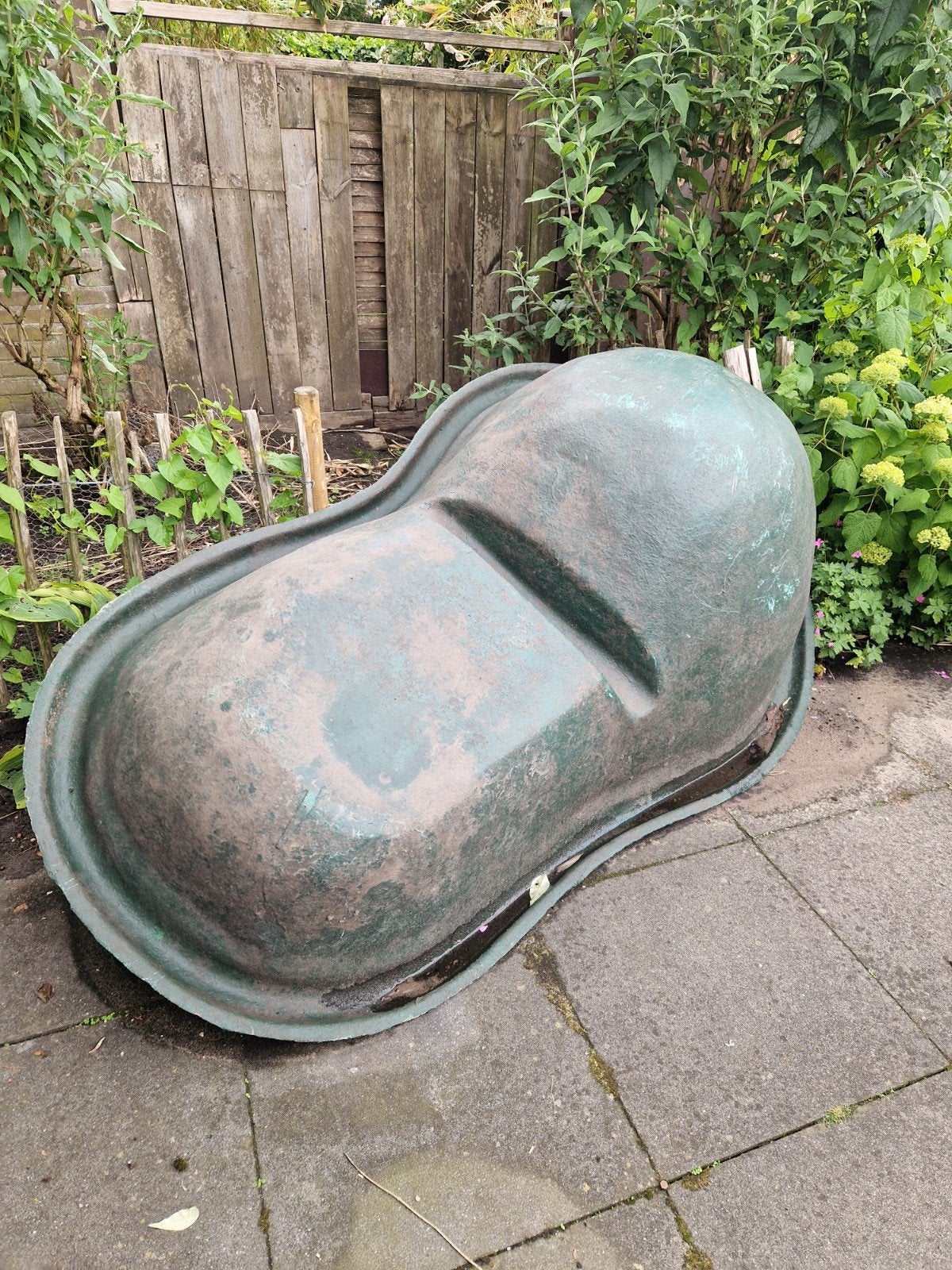 Voorgevormde kunststof vijverbak, Tuin en Terras, Vijvers, Ophalen, Gebruikt