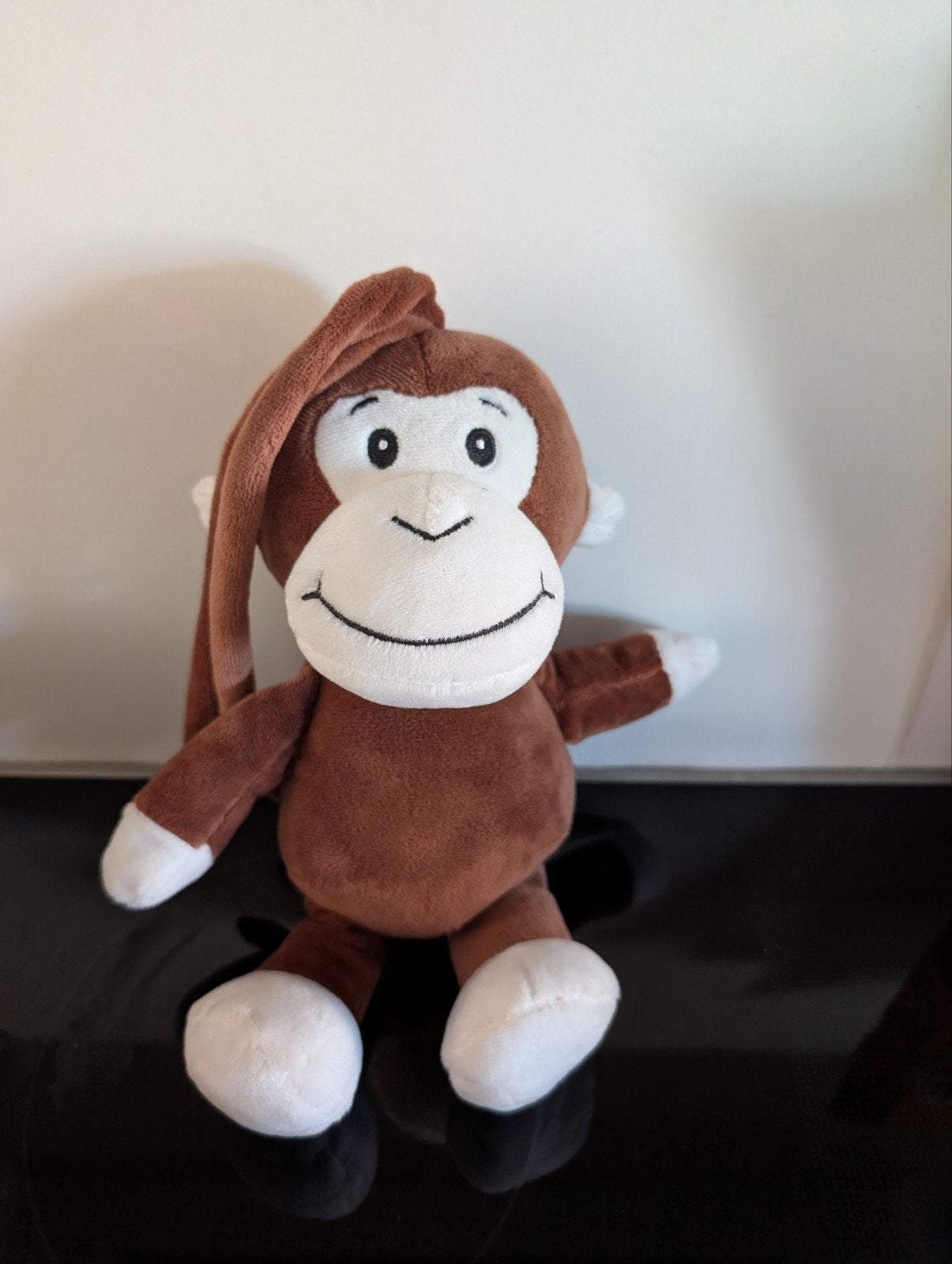 Knuffel muziek Aap , muziek knuffel., Overige merken, Met geluid, Ophalen of Verzenden, Zo goed als nieuw