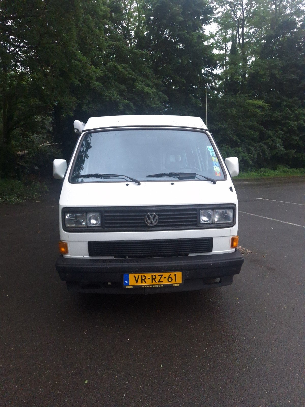 Volkswagen T3 Westfalia Camper Automaat, Auto's, Bestelauto's, Volkswagen, Wit, Grijs, Dealer onderhouden