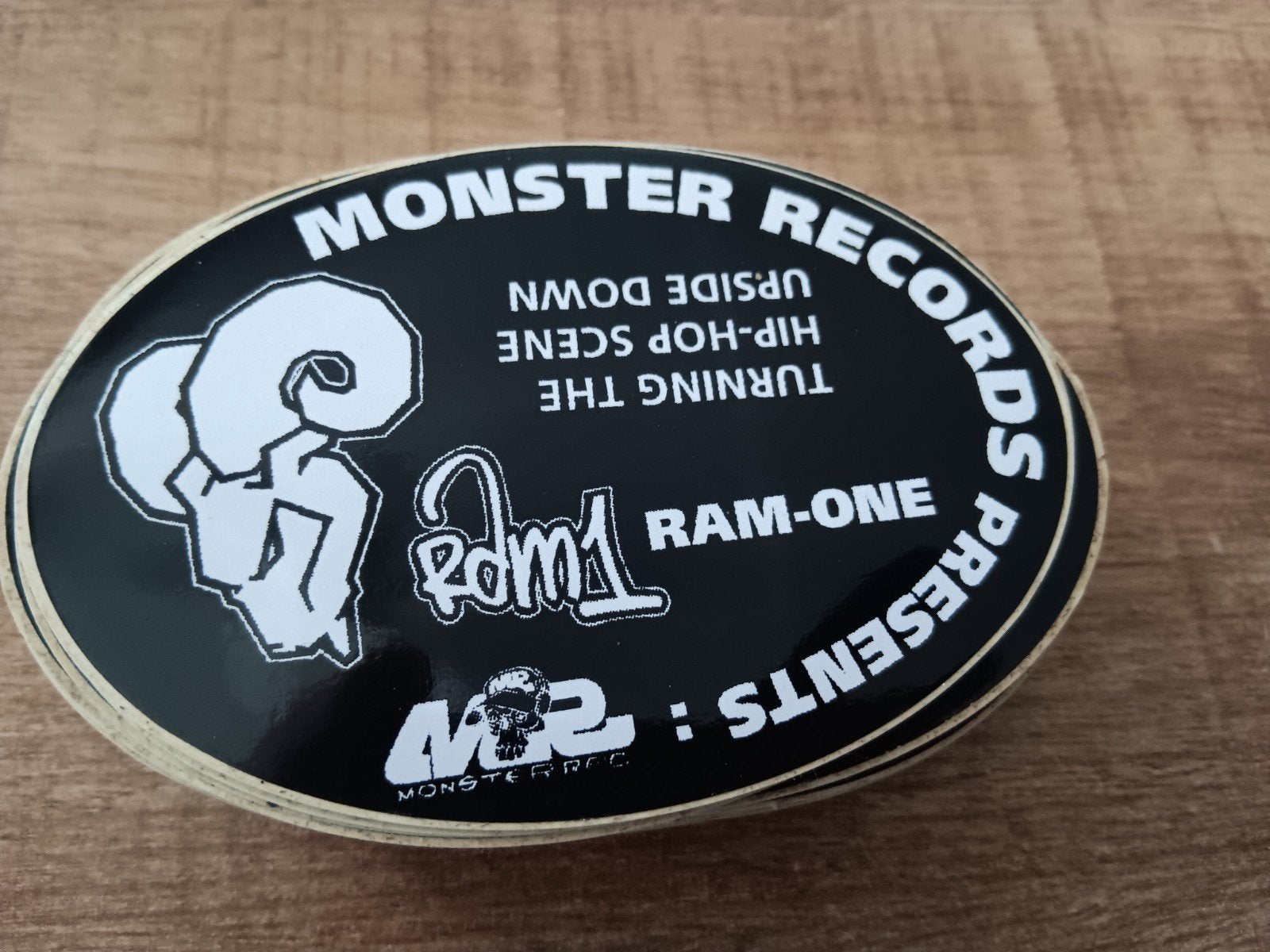 Monster Records Ram-One Stickers - Hip-Hop Scene, Ophalen of Verzenden, Nieuw, Overige typen
