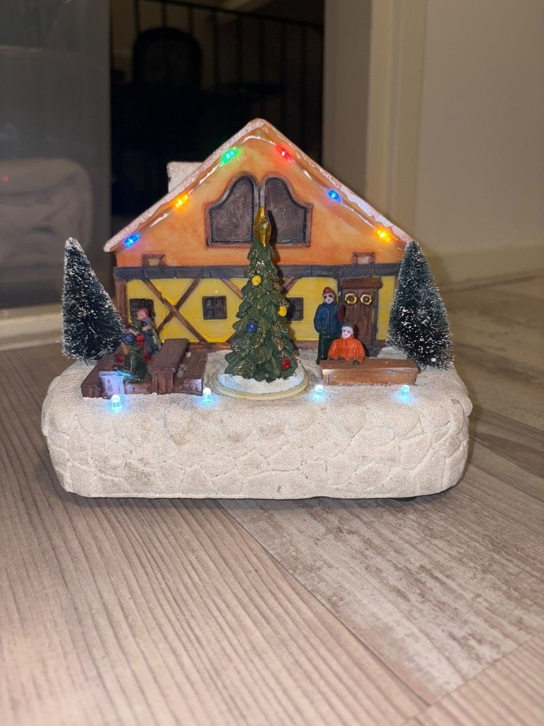Kersthuisje après-ski hut, Ophalen of Verzenden, Zo goed als nieuw