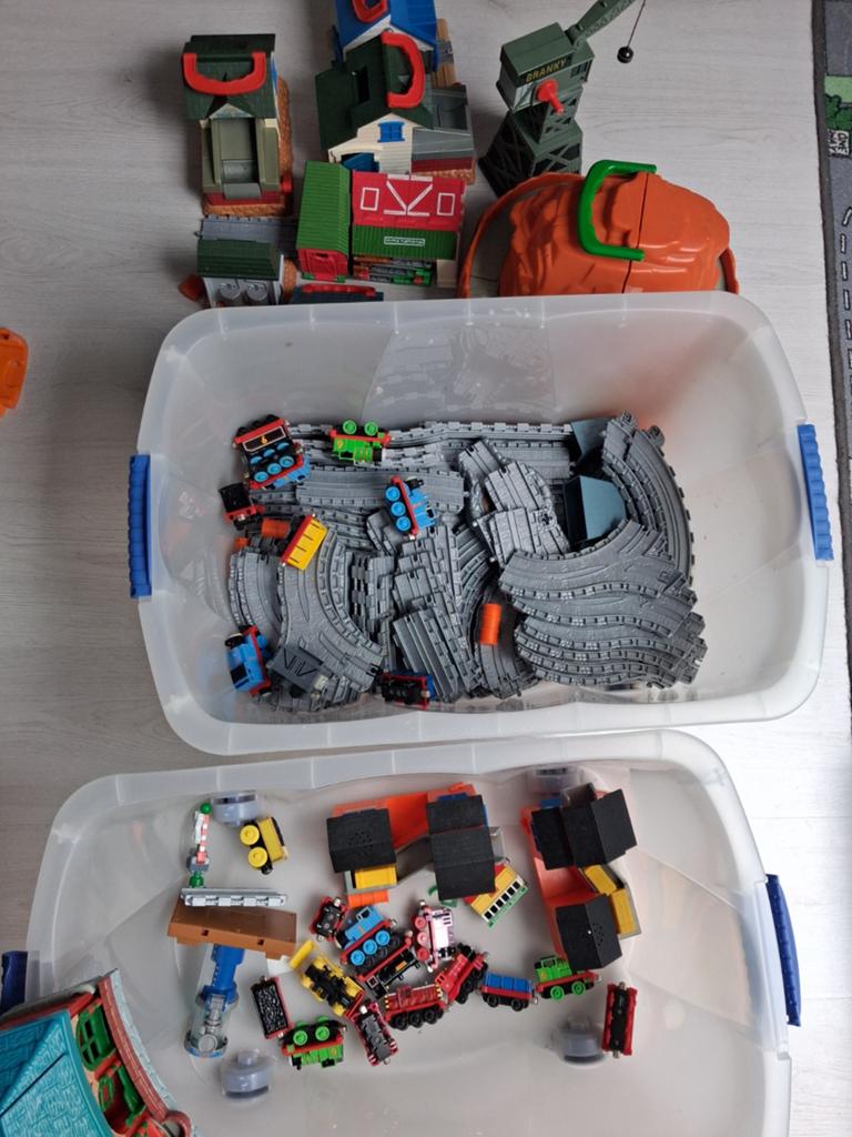 Grote Thomas de Trein Speelset met Rails en Locomotieven, Kinderen en Baby's, Speelgoed | Thomas de Trein, Ophalen of Verzenden