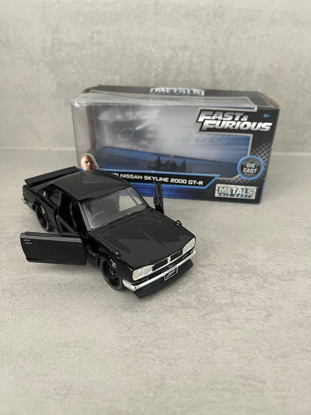 Fast & Furious 1971 Nissan Skyline 2000 GT-R Die-Cast 1:32, Ophalen, Nieuw, Auto