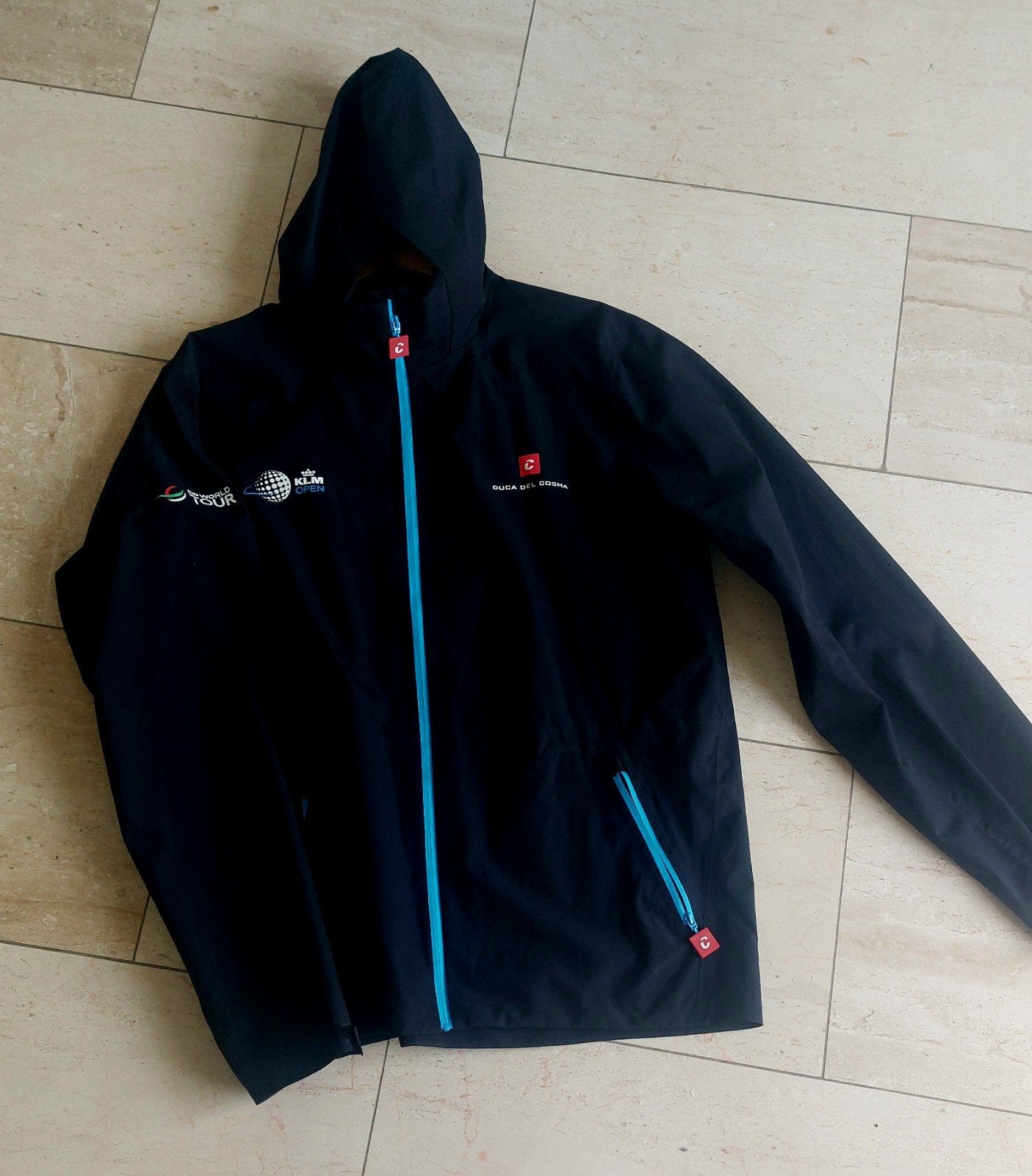 Regenjack KLM Open 2026, Kleding | Heren, Ophalen of Verzenden, Maat 56/58 (XL), Zwart
