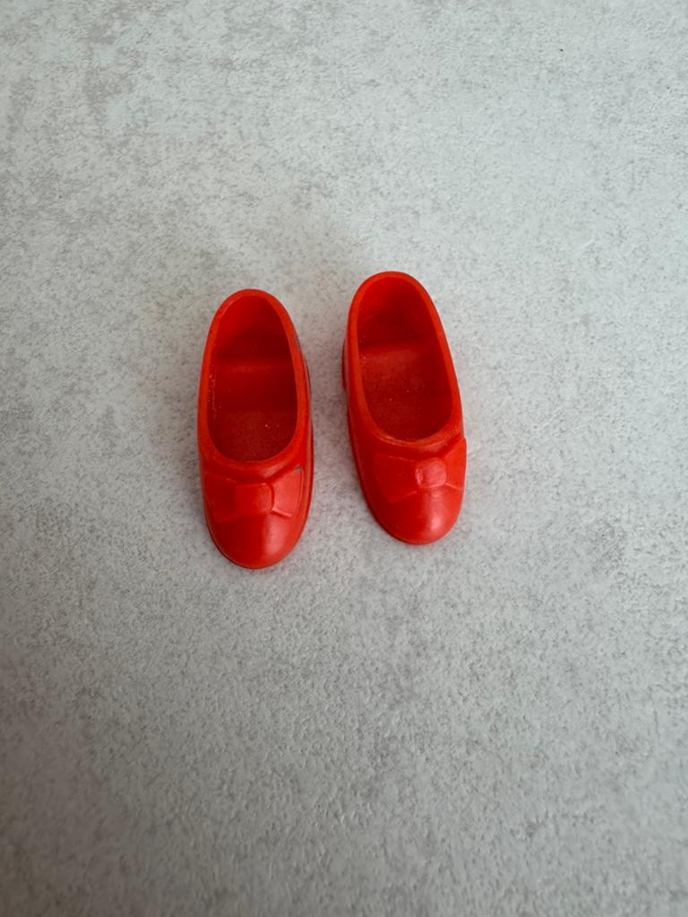 Sindy schoentjes rood vintage, Ophalen of Verzenden, Gebruikt, Accessoires