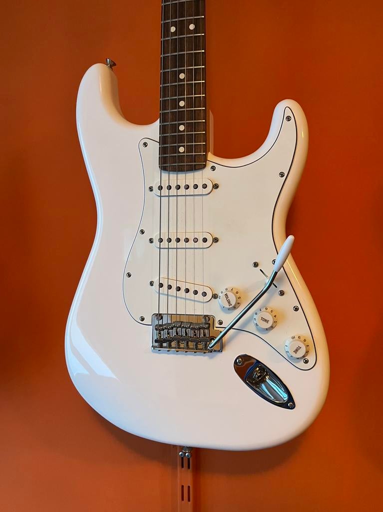 Fender Player Stratocaster Polar White/Wit. Amper gebruikt, Ophalen, Zo goed als nieuw, Solid body, Fender