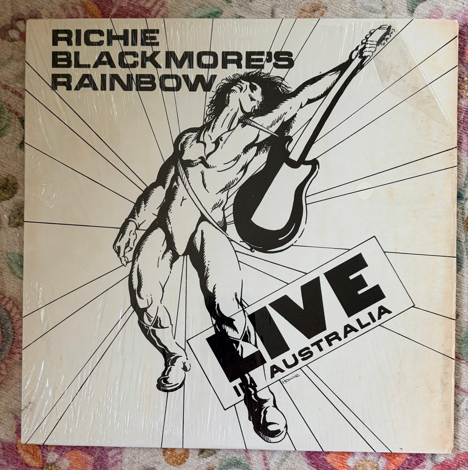 Richie Blackmore's Rainbow Live In Australia  2lp bootleg, LP, Gebruikt, Ophalen of Verzenden, Classic Rock